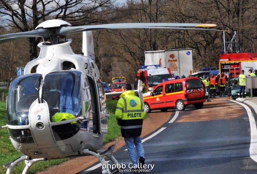 Dénat. Une mère et son bébé blessés dans un accident de la route